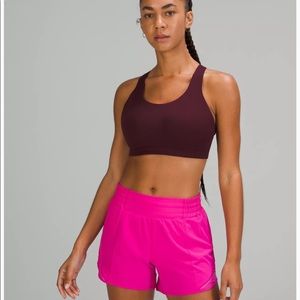 NWT Lululemon AirSupport High Support Sports Bra Cassis 34DDD